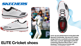 Skechers Cricket Shoes: Jasprit Bumrah’s Secret to Speed, Grip & Stability