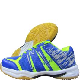 TRHK Thrax Court Power 999 2022 Badminton Shoes Blue Lime,- Buy Thrax