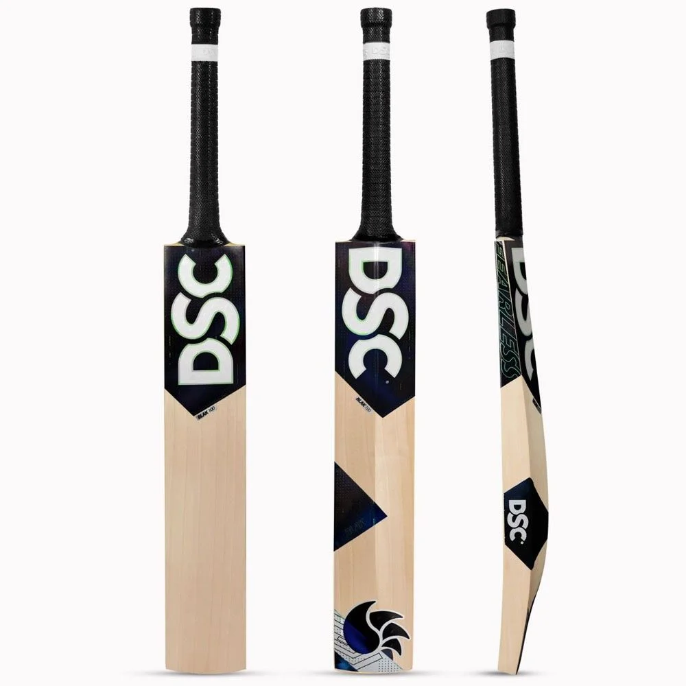DSC Blak 100 English Willow Cricket Bat (Standard Size Short Handle)