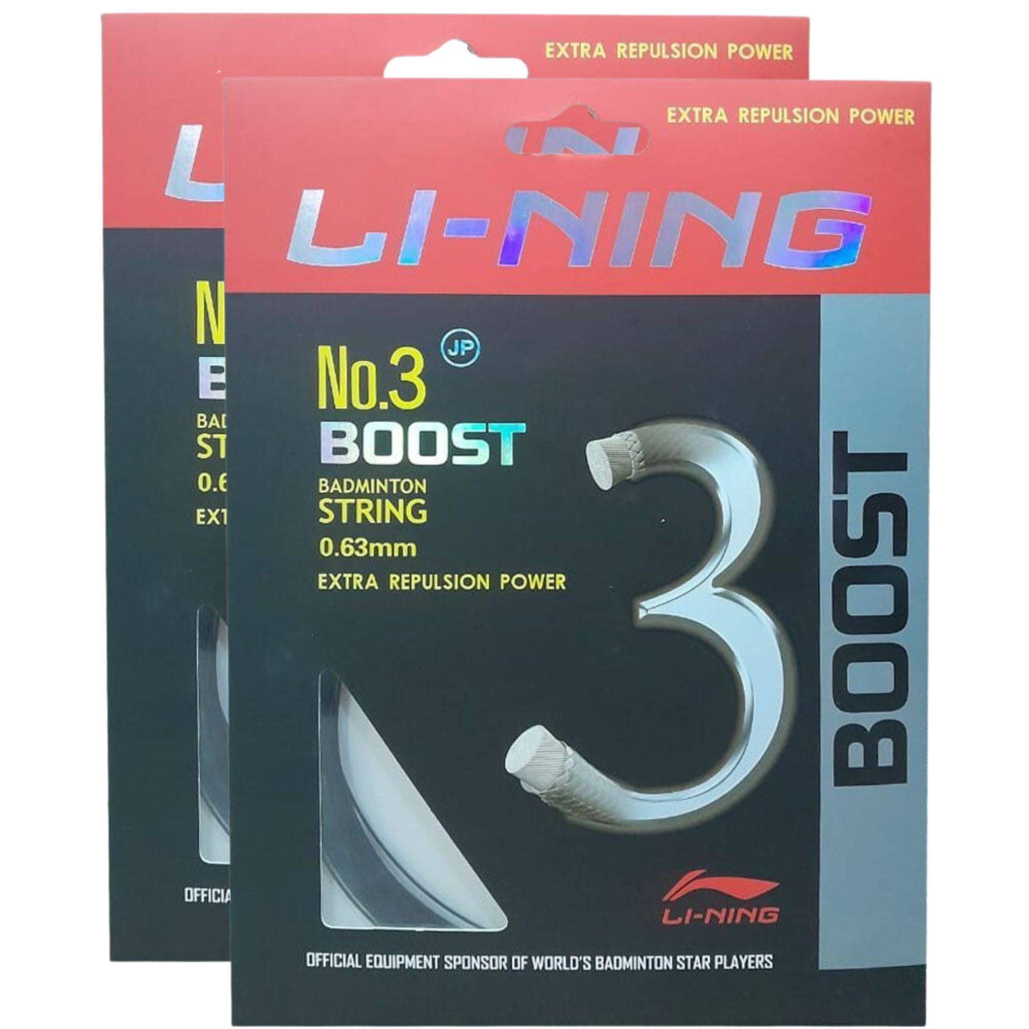 LiNing Boost No. 3 Badminton String Set of 2