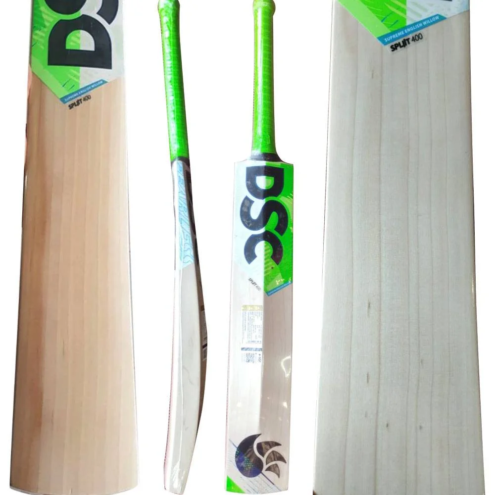 DSC Split 400 English Willow Cricket Bat (Standard Size Short Handle)