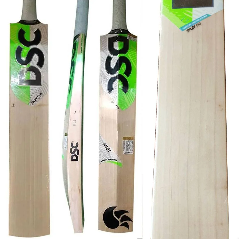 DSC Split 350 English Willow Cricket Bat (Standard Size Short Handle)