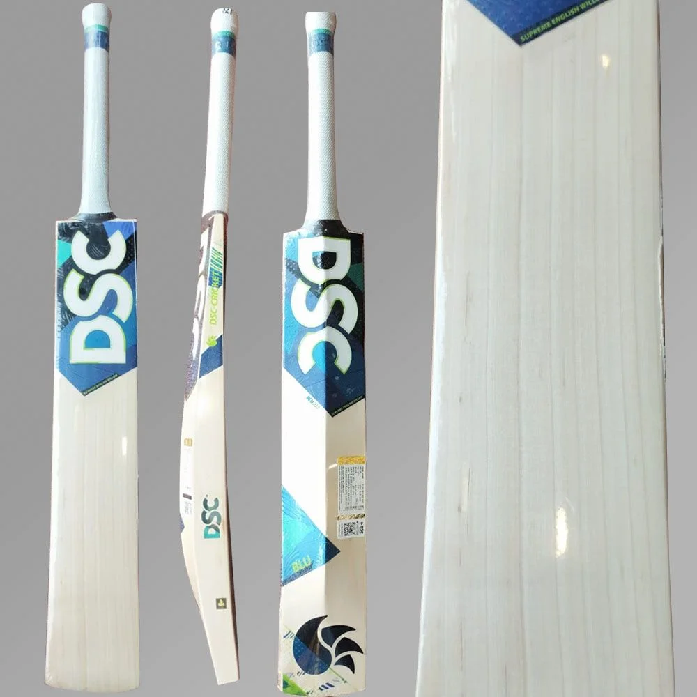 DSC BLU 350 English Willow Cricket Bat (Standard Size Short Handle)
