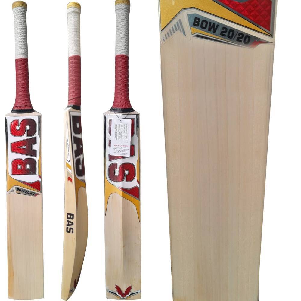 Bas Vampire Bow 20 20 English Willow Cricket Bat Standard Size