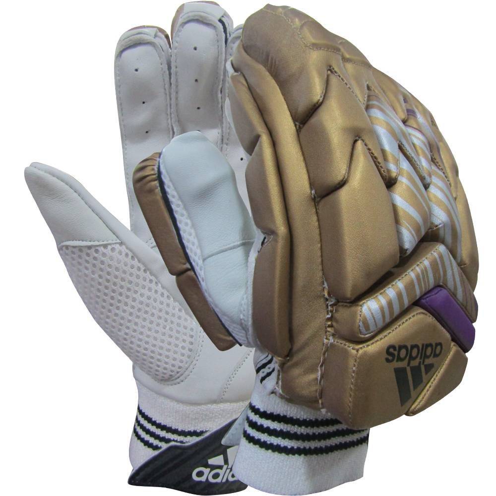 Adidas Incurza 1.0 Cricket Batting Gloves Gold