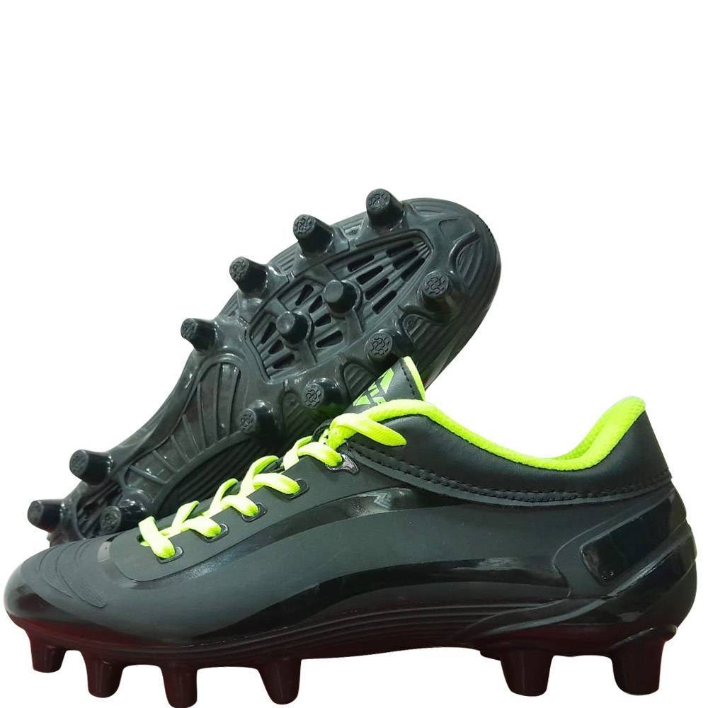 Nivia Airstrike Football stud Shoes Black Green