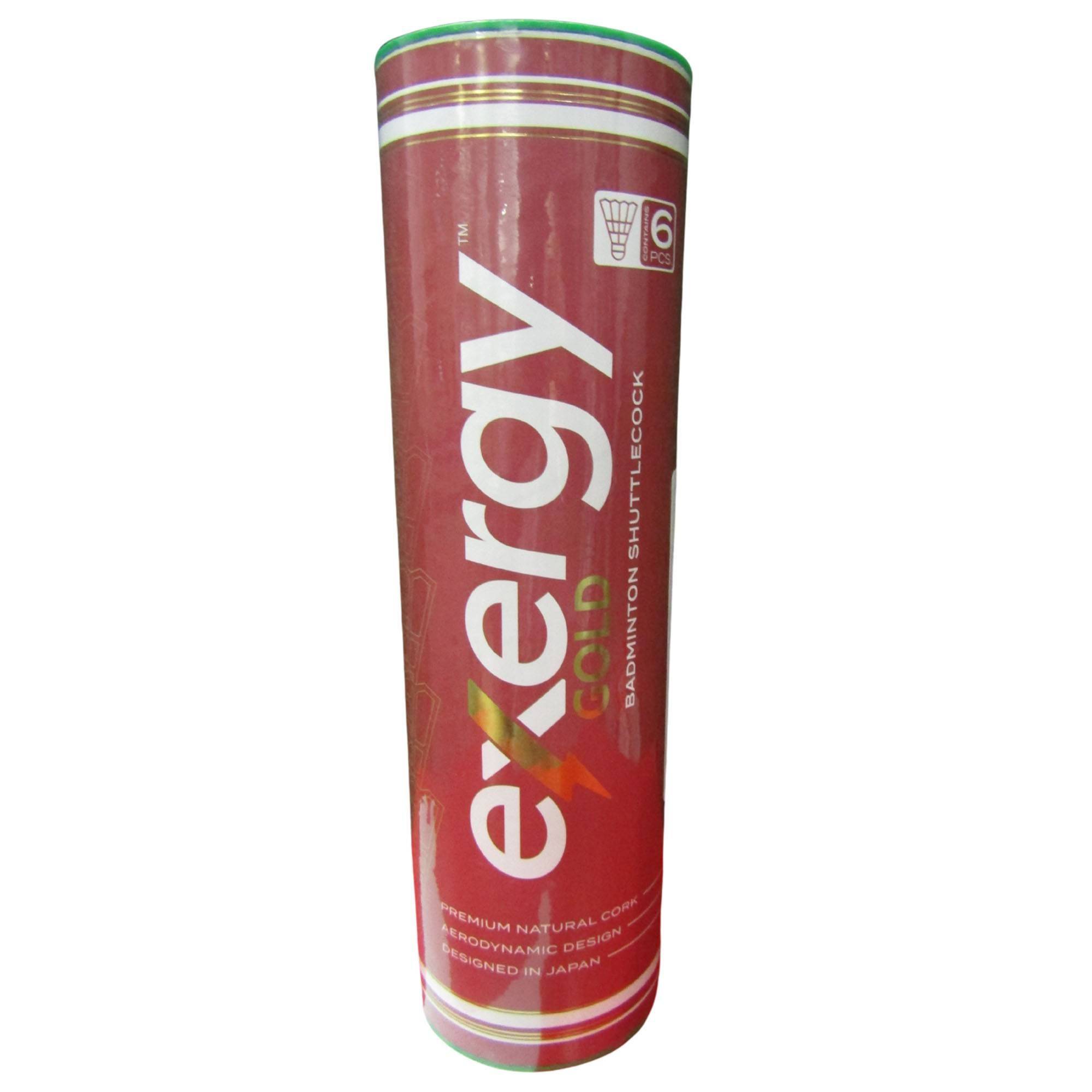 Exergy Gold Badminton Shuttlecocks