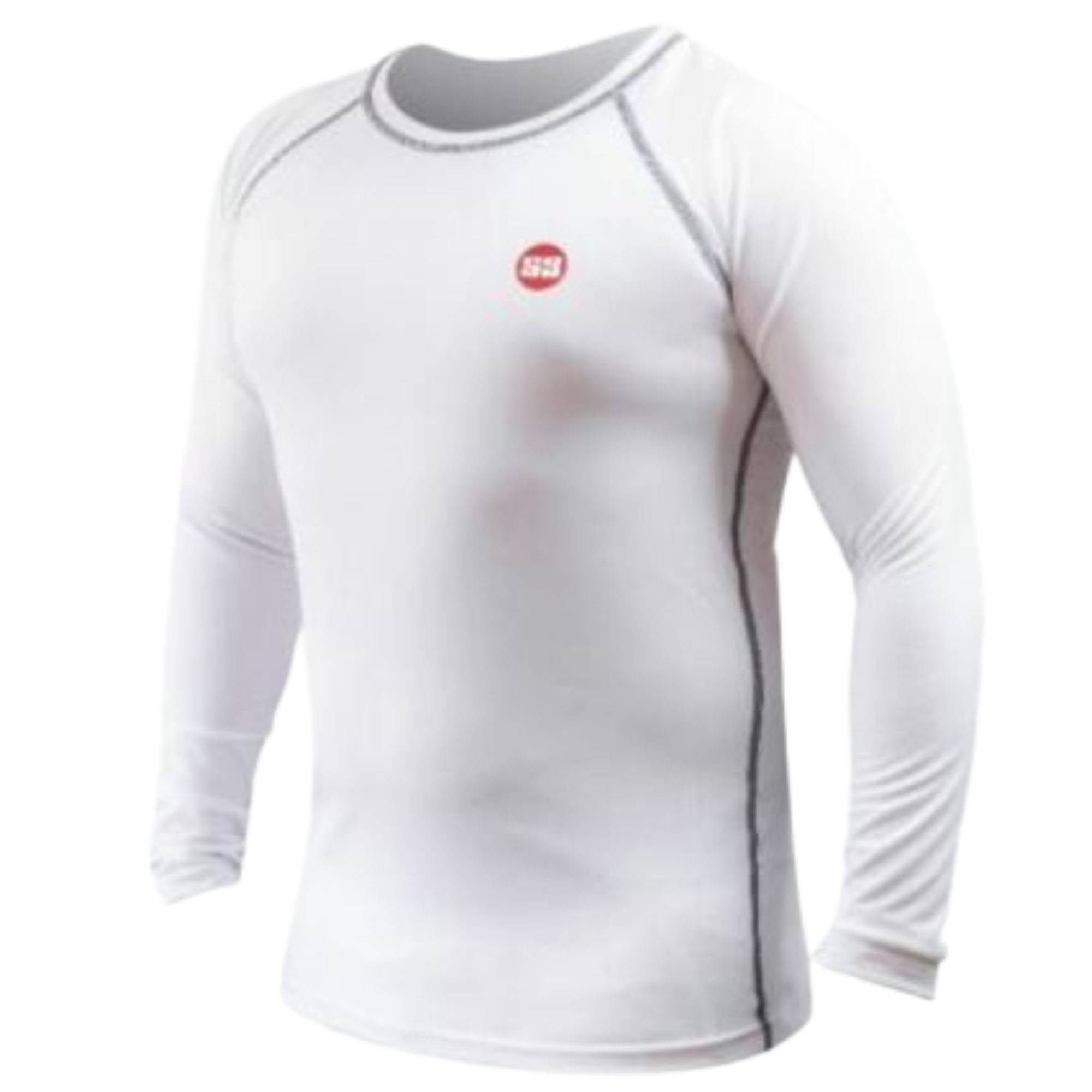 SS Skin Fit Top Round Neck T-Shirt For Men’s and Boys White Colour