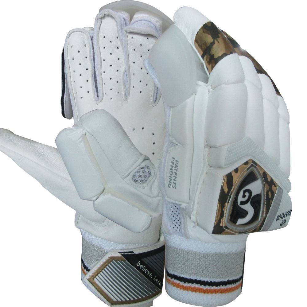 SG HP Armour Cricket Batting Gloves (Mens Size Right-Handed)
