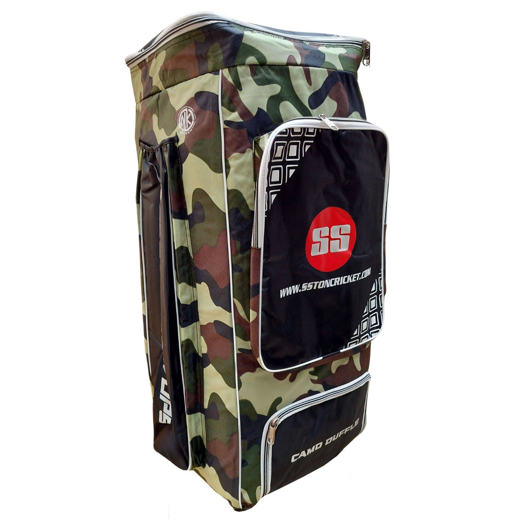 SS Classic Camo Duffle Cricket Kit Bag Green Color