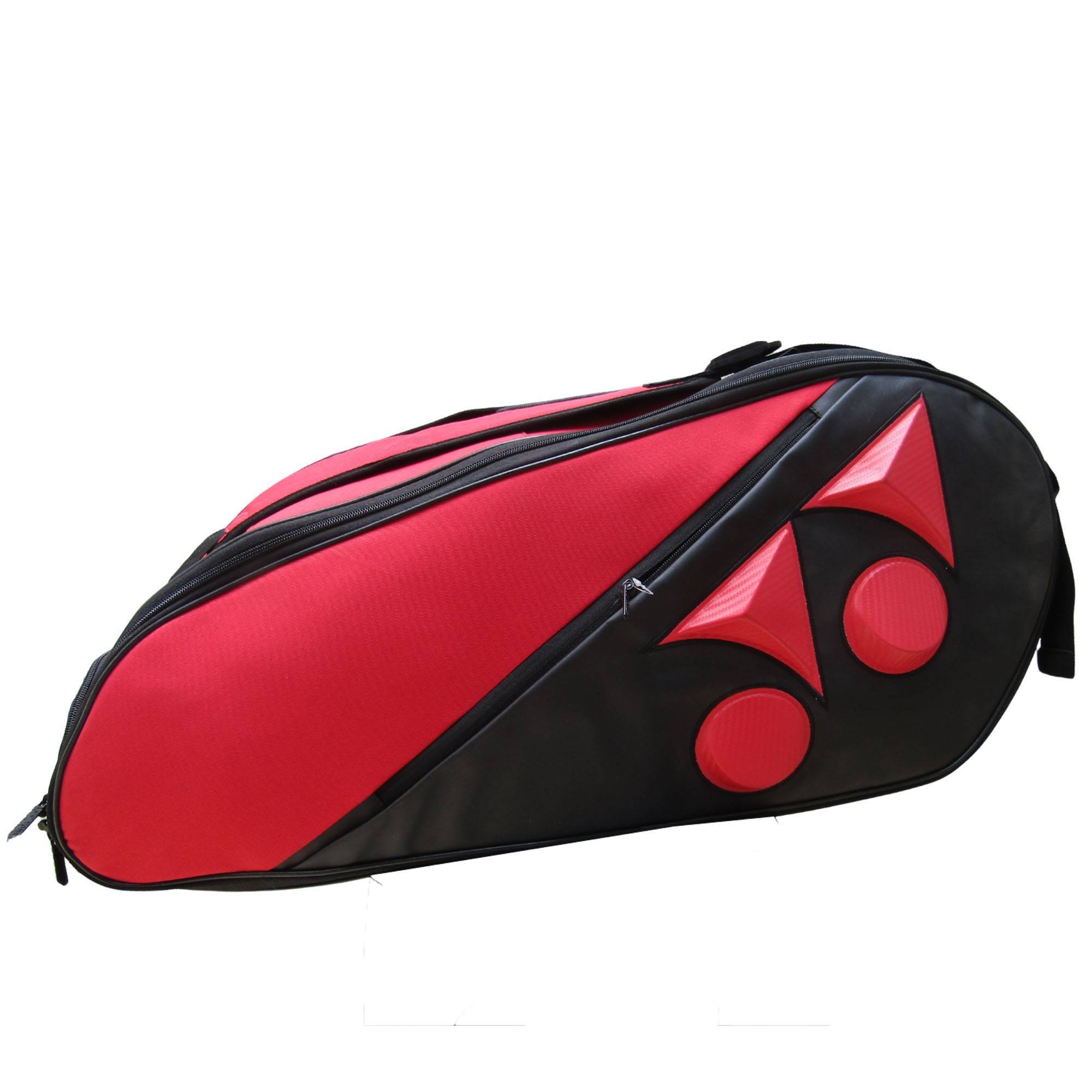 Yonex PC1 3D Q014 22826T SR Badminton Kitbag Black and Red