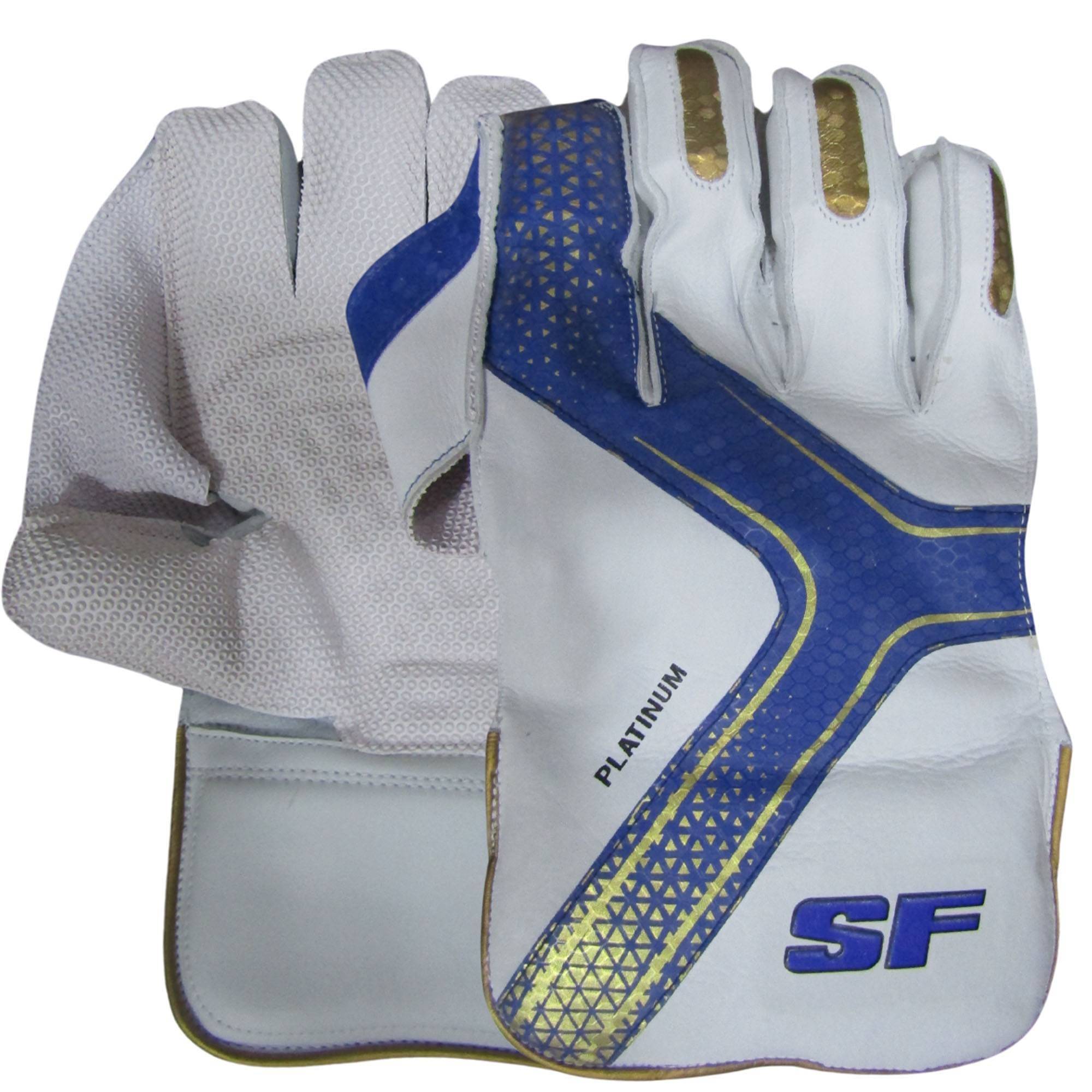 SF Platinum Cricket Wicket Keeping Gloves
