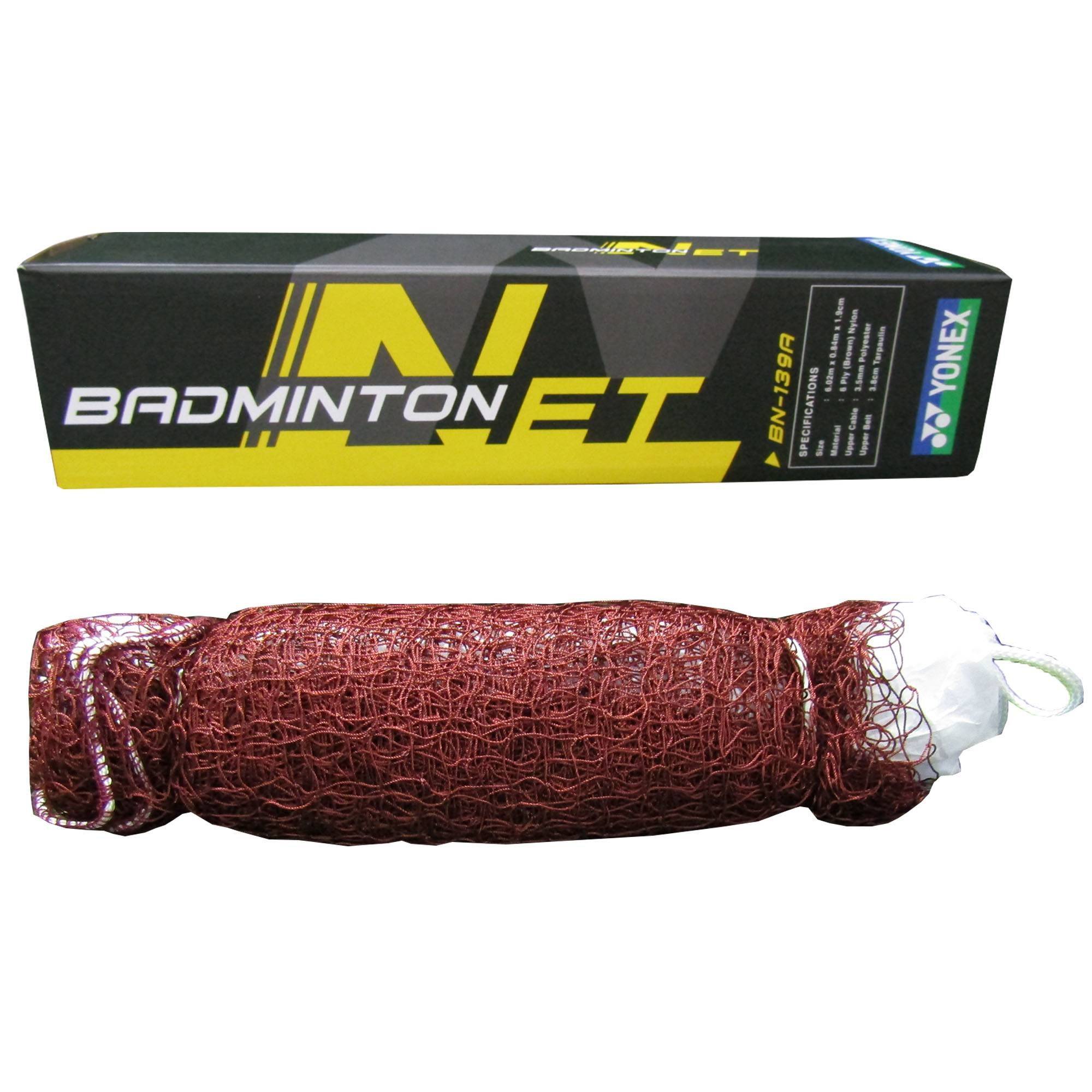 Yonex BN 139 A Badminton Net Brown Color