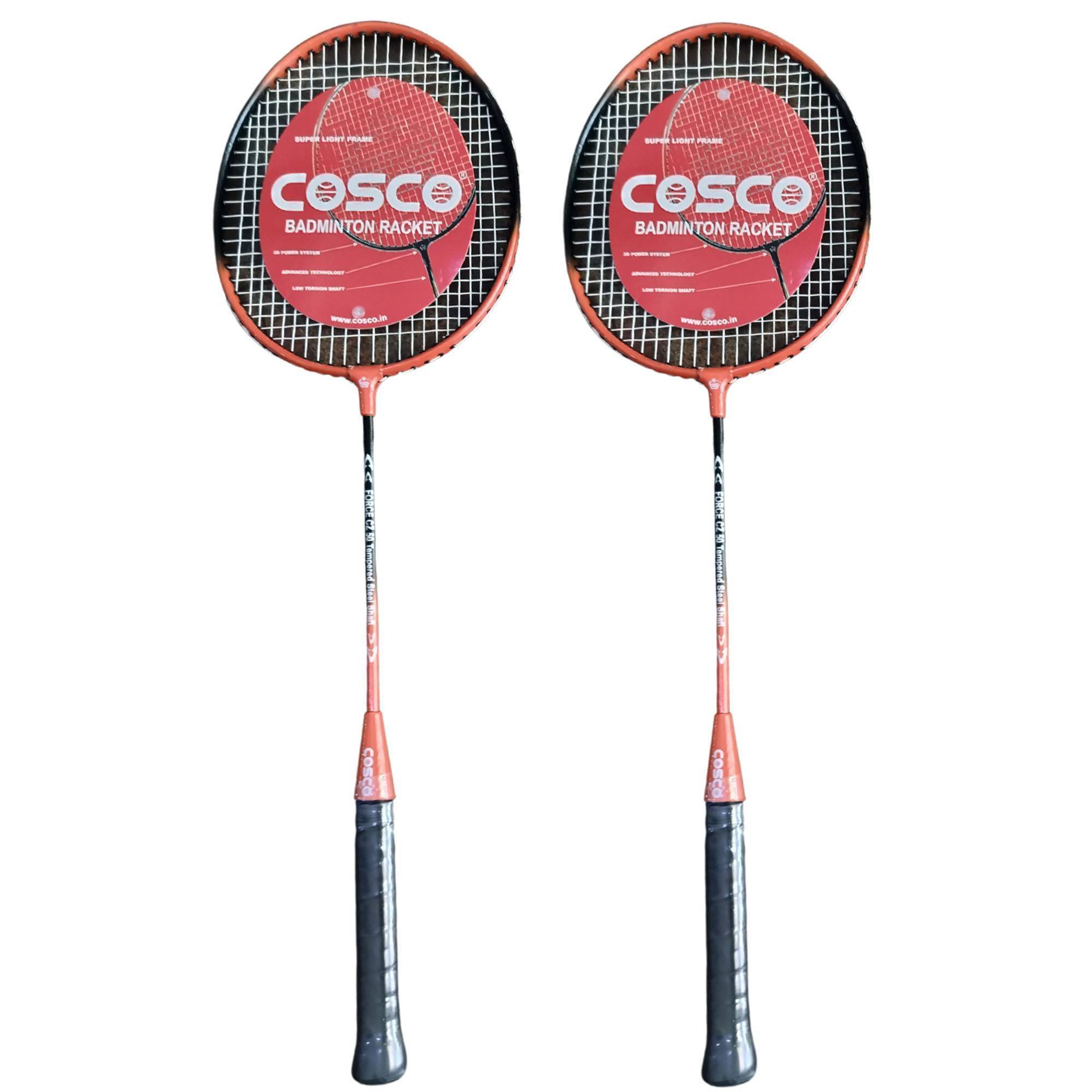 Cosco CZ 50 Badminton Racket (Set of 2)