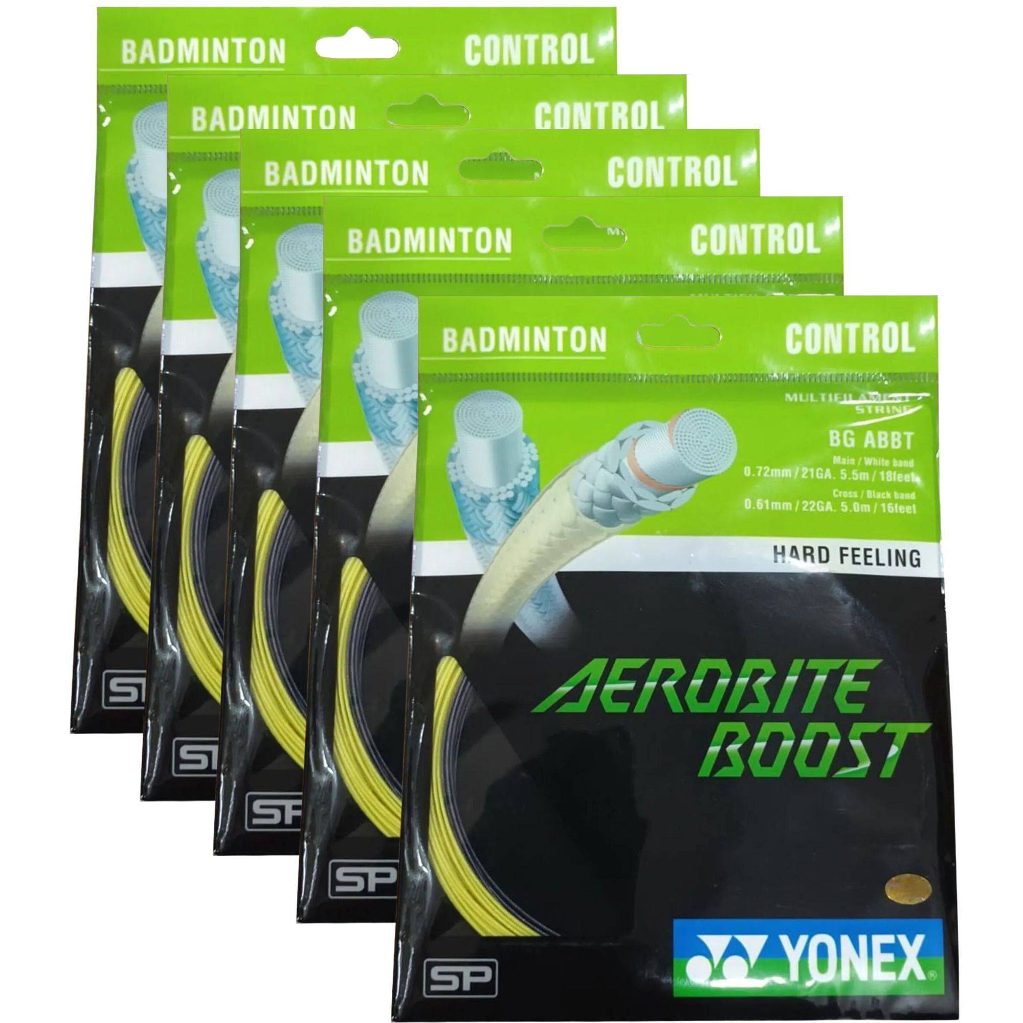 Yonex Aerobite Boost Badminton String Set of 5
