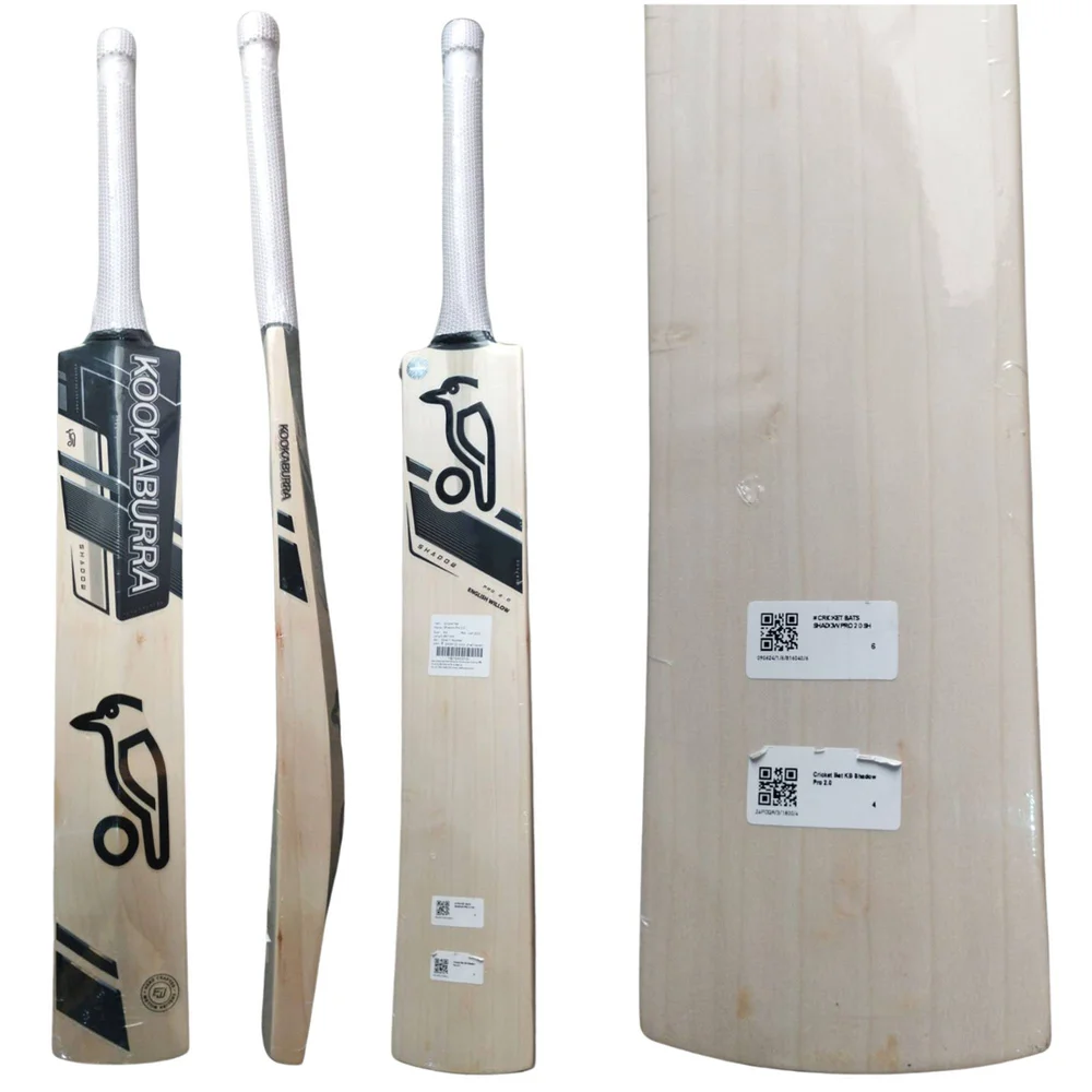 Kookaburra Shadow Pro 2.0 English Willow Cricket Bat (Standard Size Short Handle)