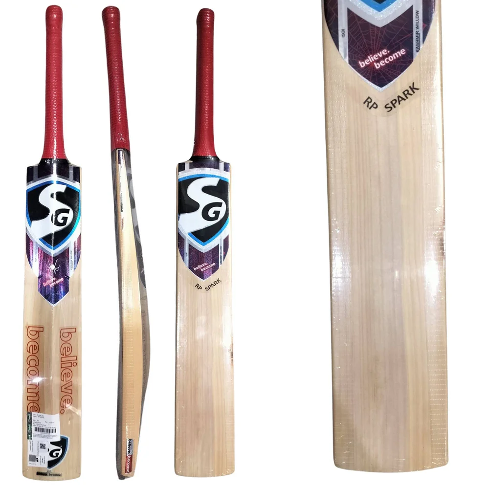 SG RP Spark Kashmir Willow Cricket Bat (Standard Size Short Handle)