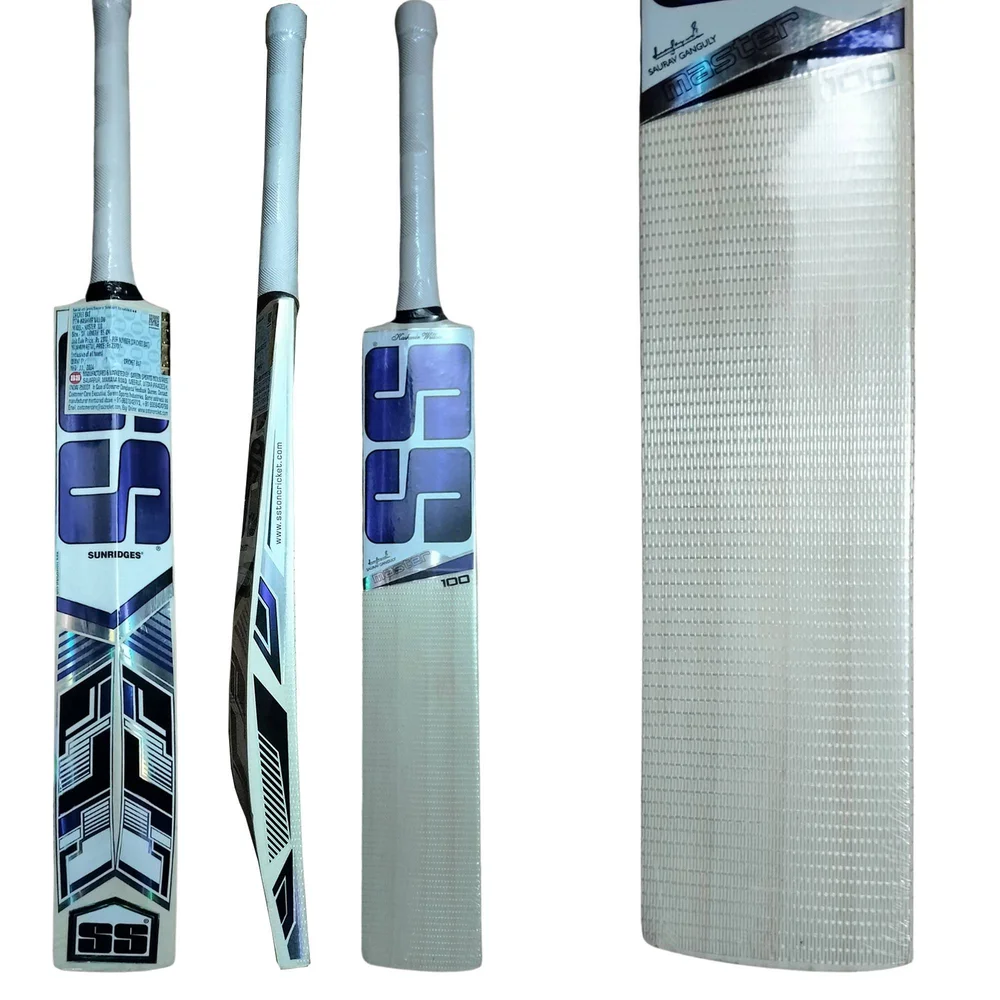 SS Master 100 Kashmir Willow Cricket Bat (Standard Size Short Handle)