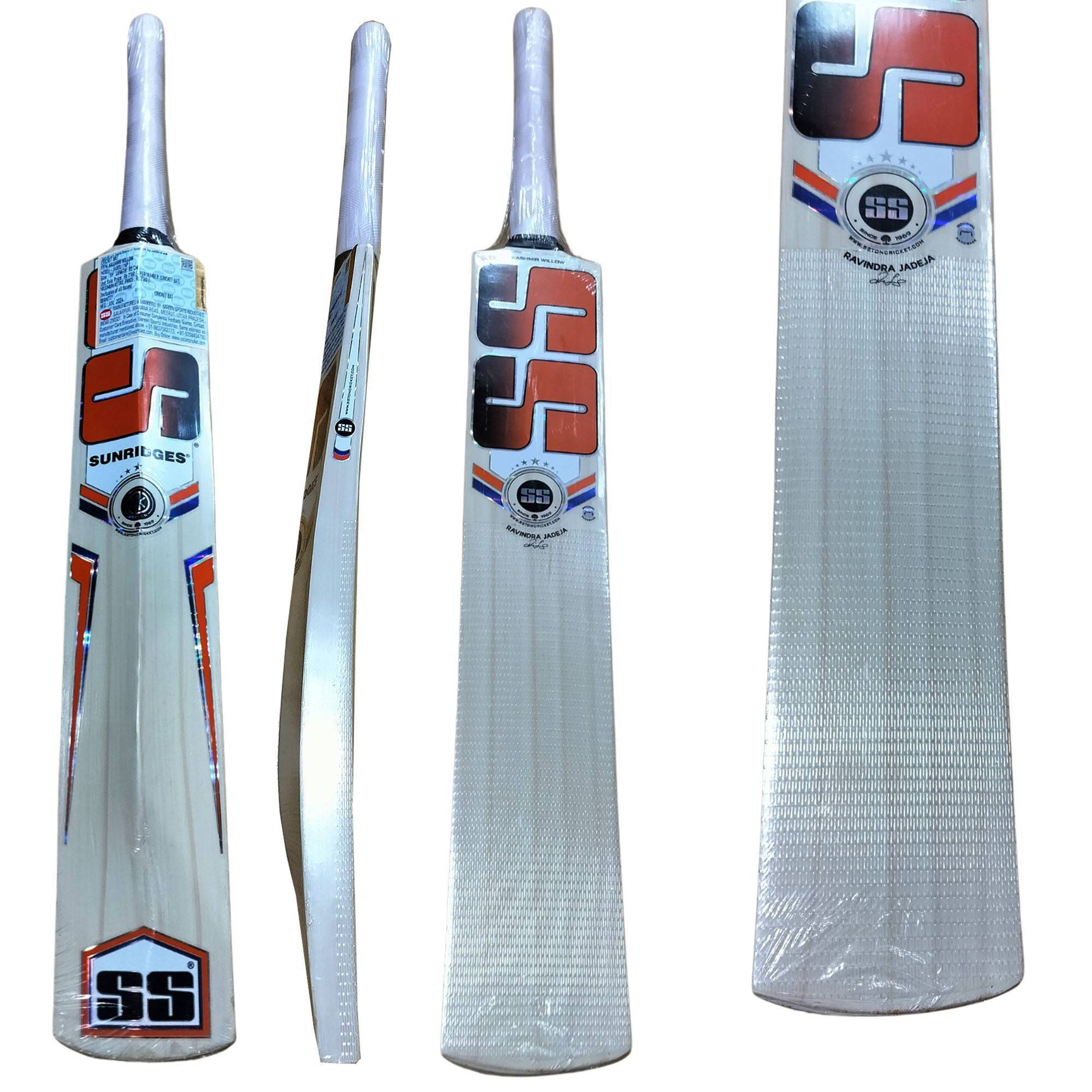 SS Ravindra Jadeja (Jaddu) Kashmir Willow Cricket Bat