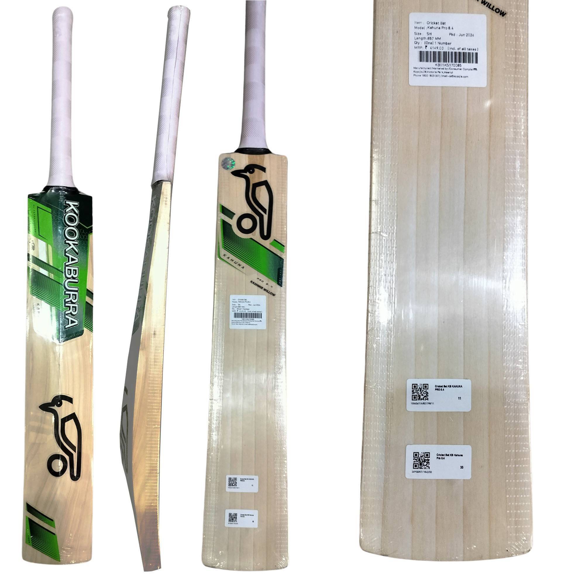 Kookaburra Kahuna Pro 8.4 Kashmir Willow Cricket Bat