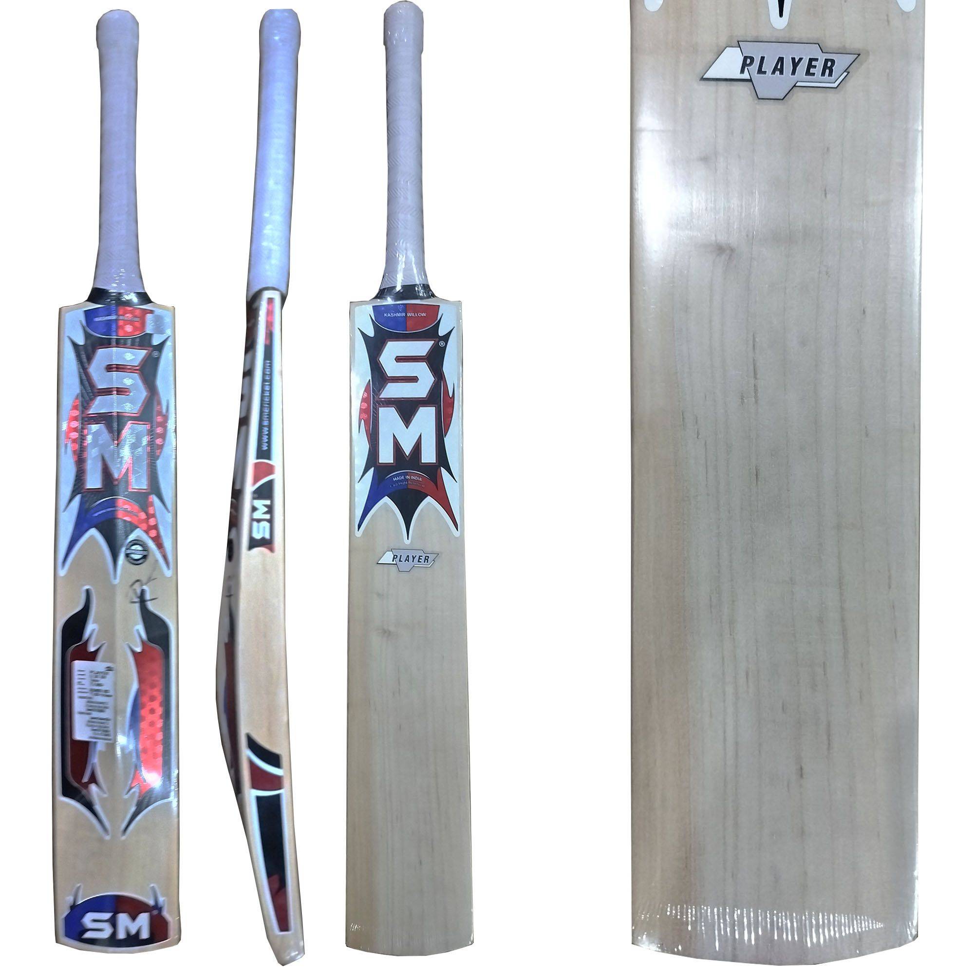 SM Player Kashmir Willow Cricket Bat