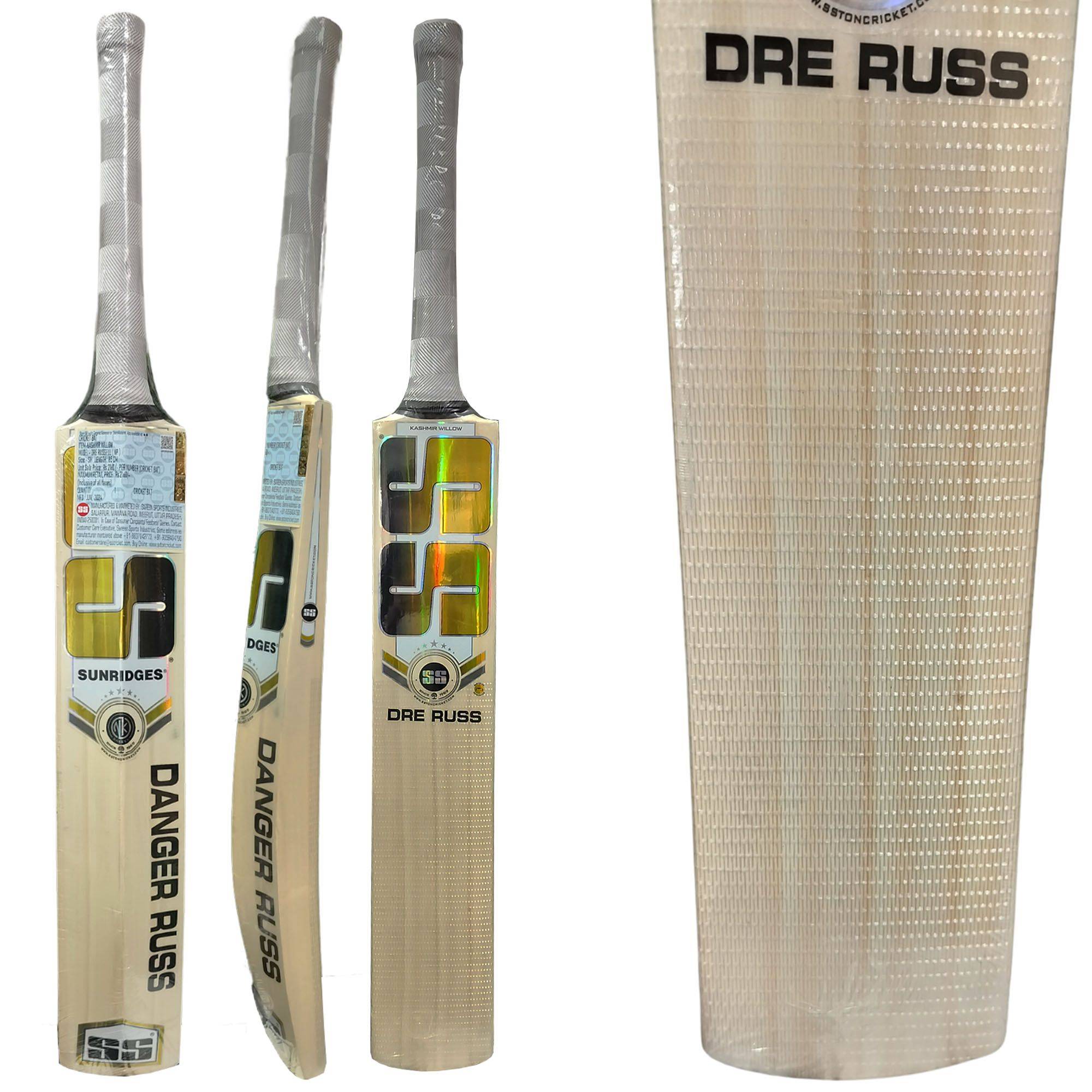 SS DRE RUSS Kashmir Willow Cricket Bat