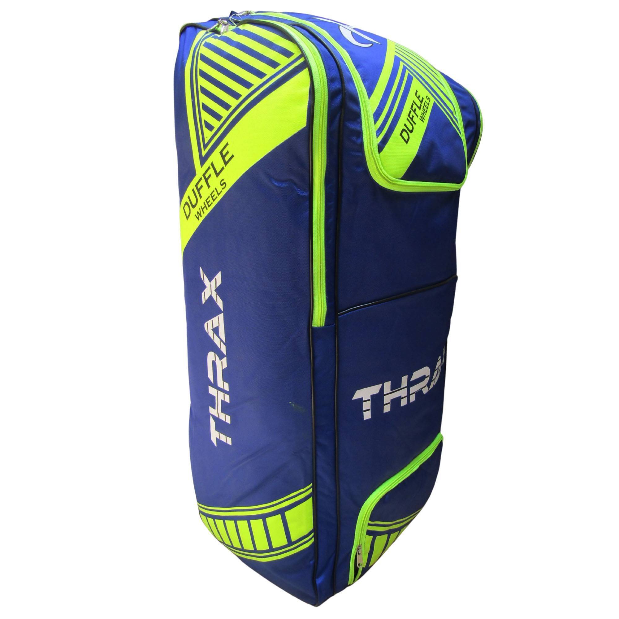 Thrax sturdy duffle wheels cricket kit bag