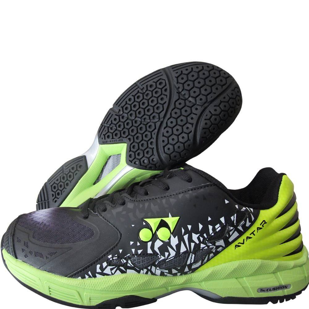 Yonex Avatar Badminton Shoes Black/Neon Volt/White Color