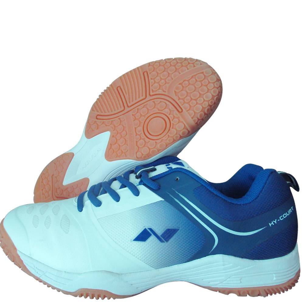 NIVIA HY Court 2.0 Badminton Shoes White and Blue