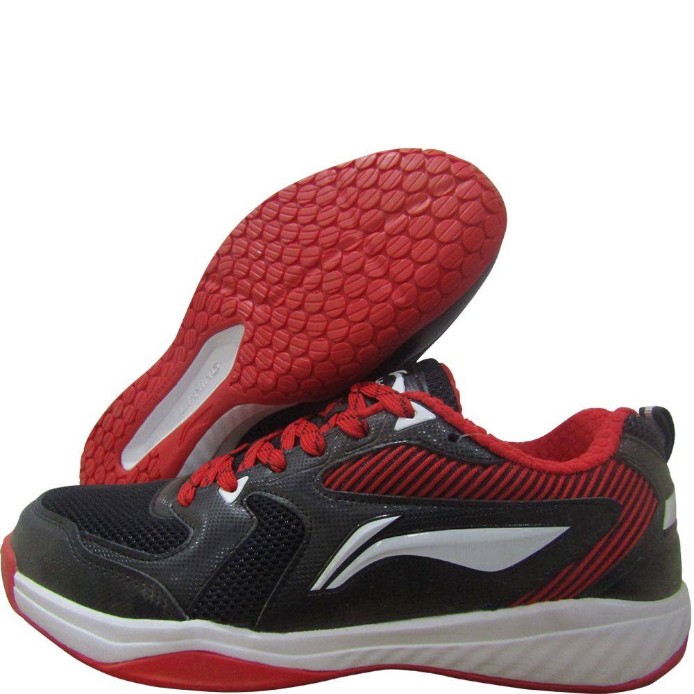 Li Ning Ultra IV Badminton Shoes Black Red