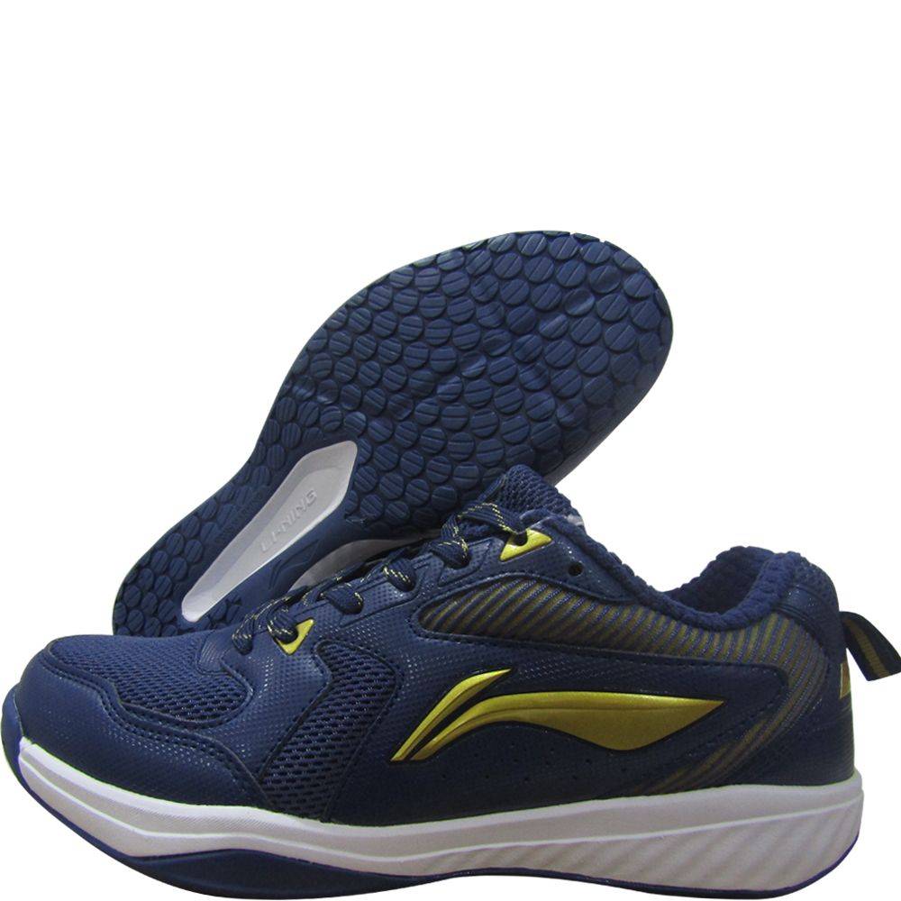 Li Ning Ultra IV Badminton Shoes Navy Gold