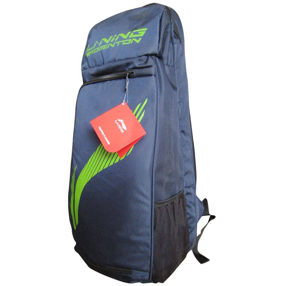 Lining ABSS329 2 Badminton Kit Bag Navy Blue