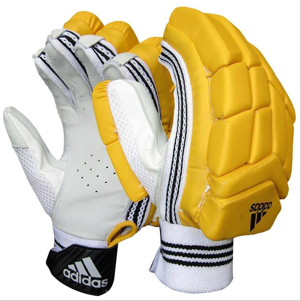 Adidas Incurza 4.0 Cricket Batting Gloves IPL Edition Yellow