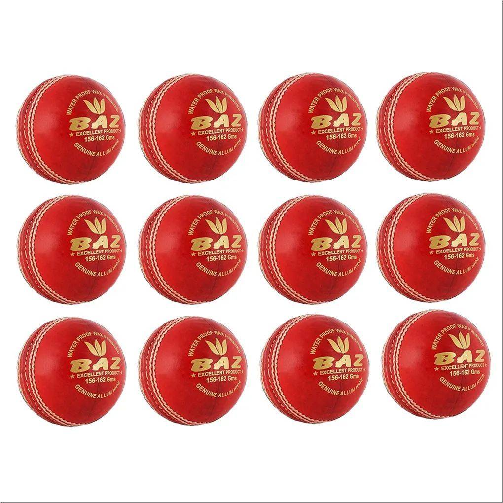 Aj Baz Cricket Ball Set of 12 Ball Red