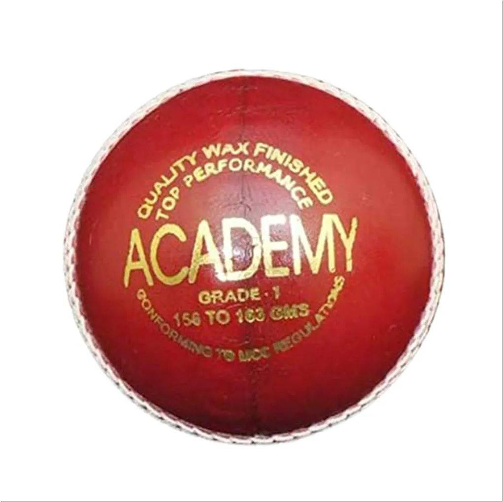 AJ Academy Red Cricket Ball Set of 24
