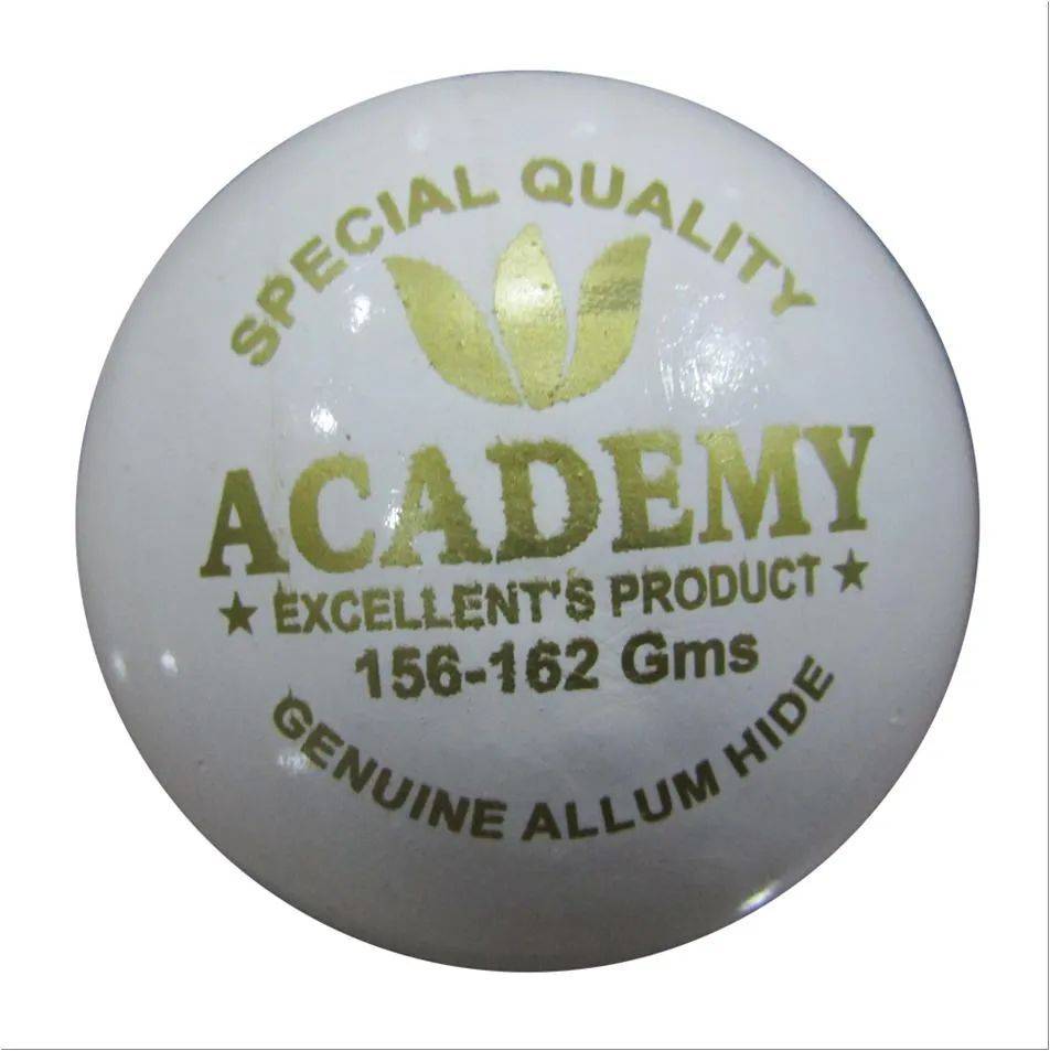 AJ Academy White Cricket Ball Set of 12