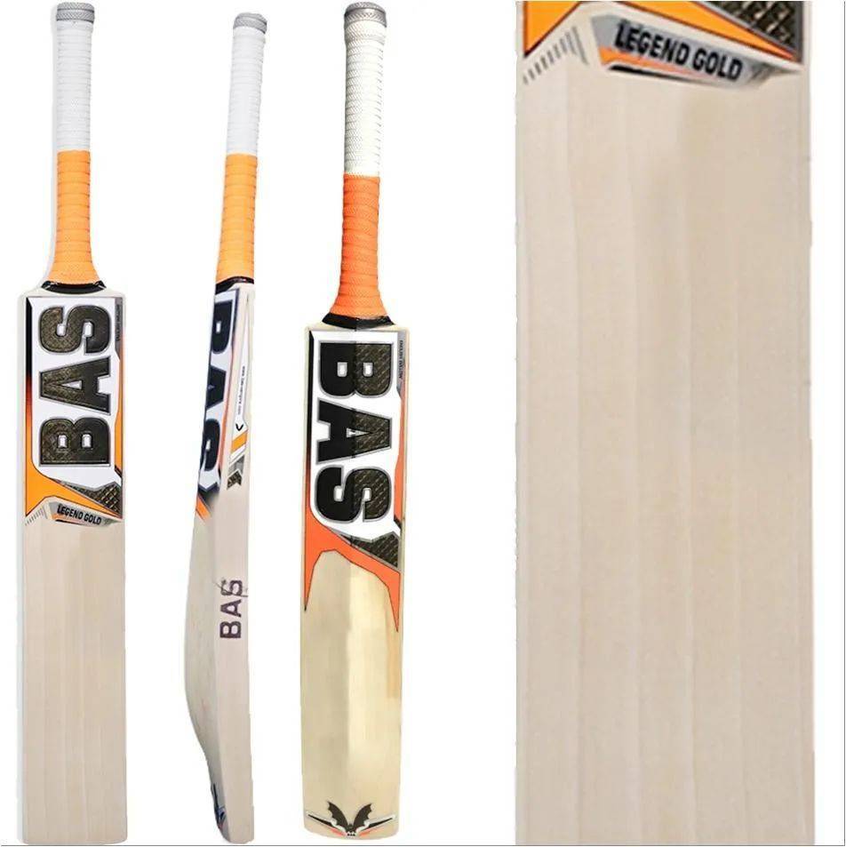 Bas Vampire Legend Gold English Willow Cricket Bat Standard Size