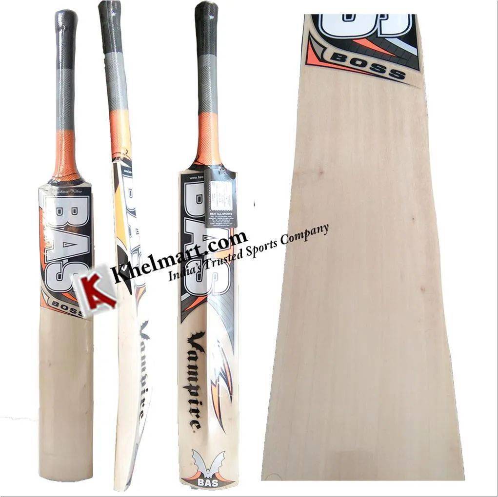 Bas Vampire Boss Kashmir Willow Cricket Bat Standard Size