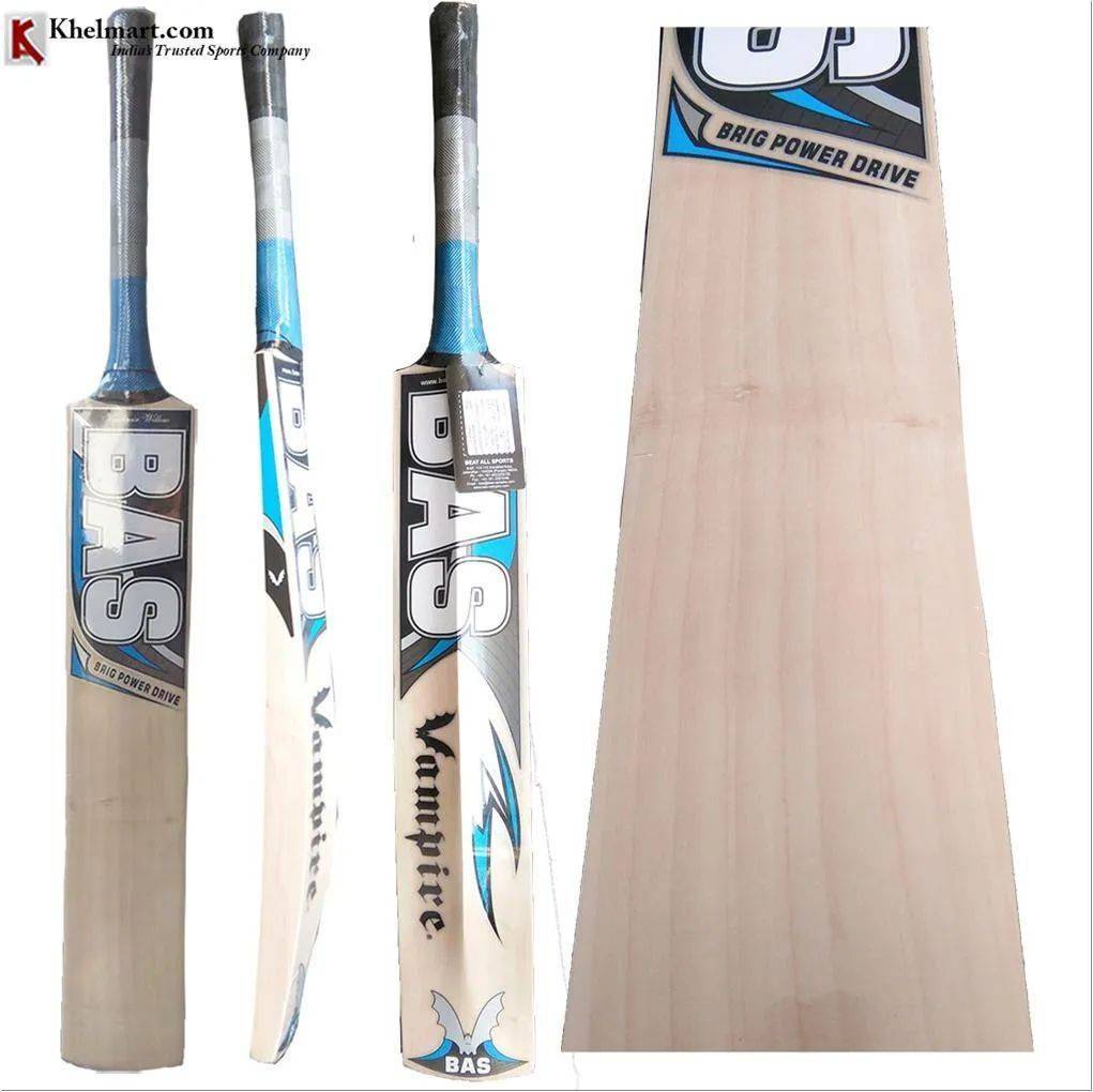 Bas Vampire Brig Power Drive Kashmir Willow Cricket Bat Standard Size
