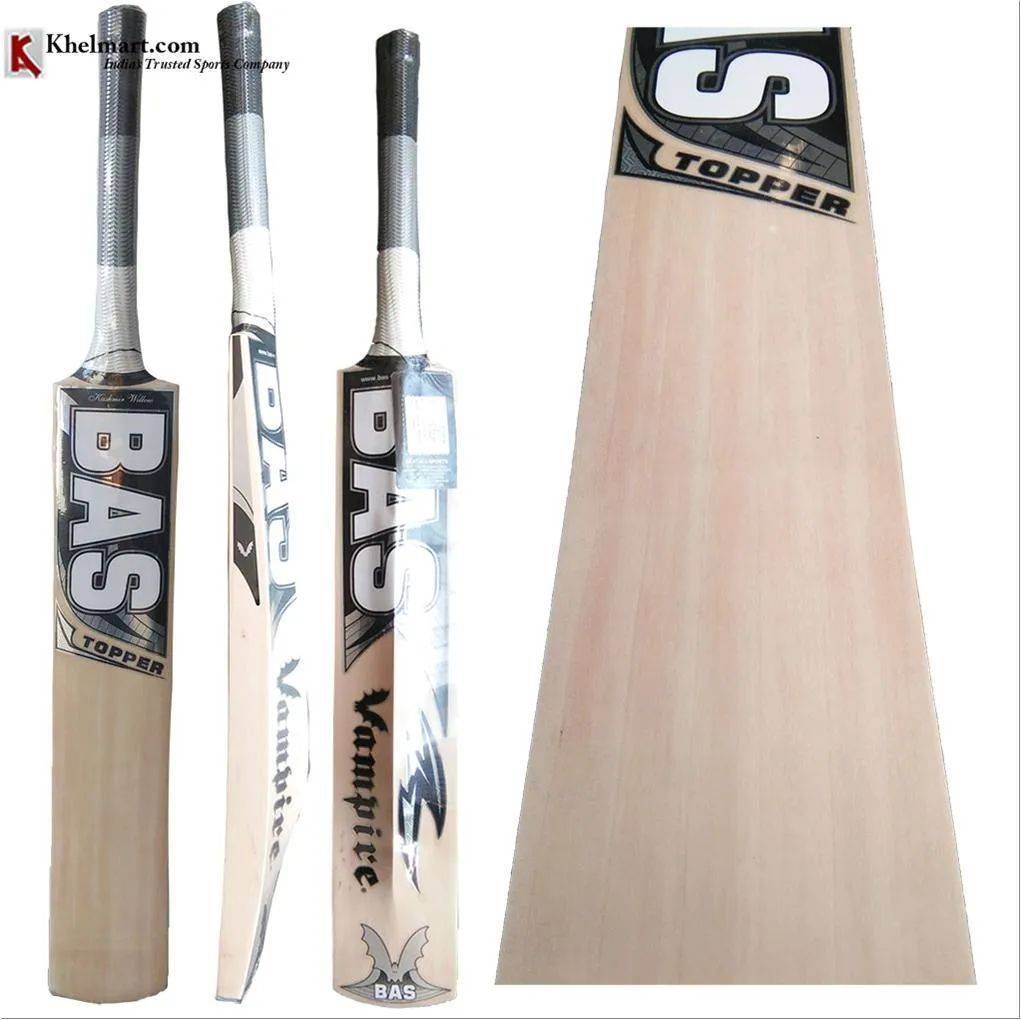 Bas Vampire Topper Kashmir Willow Cricket Bat
