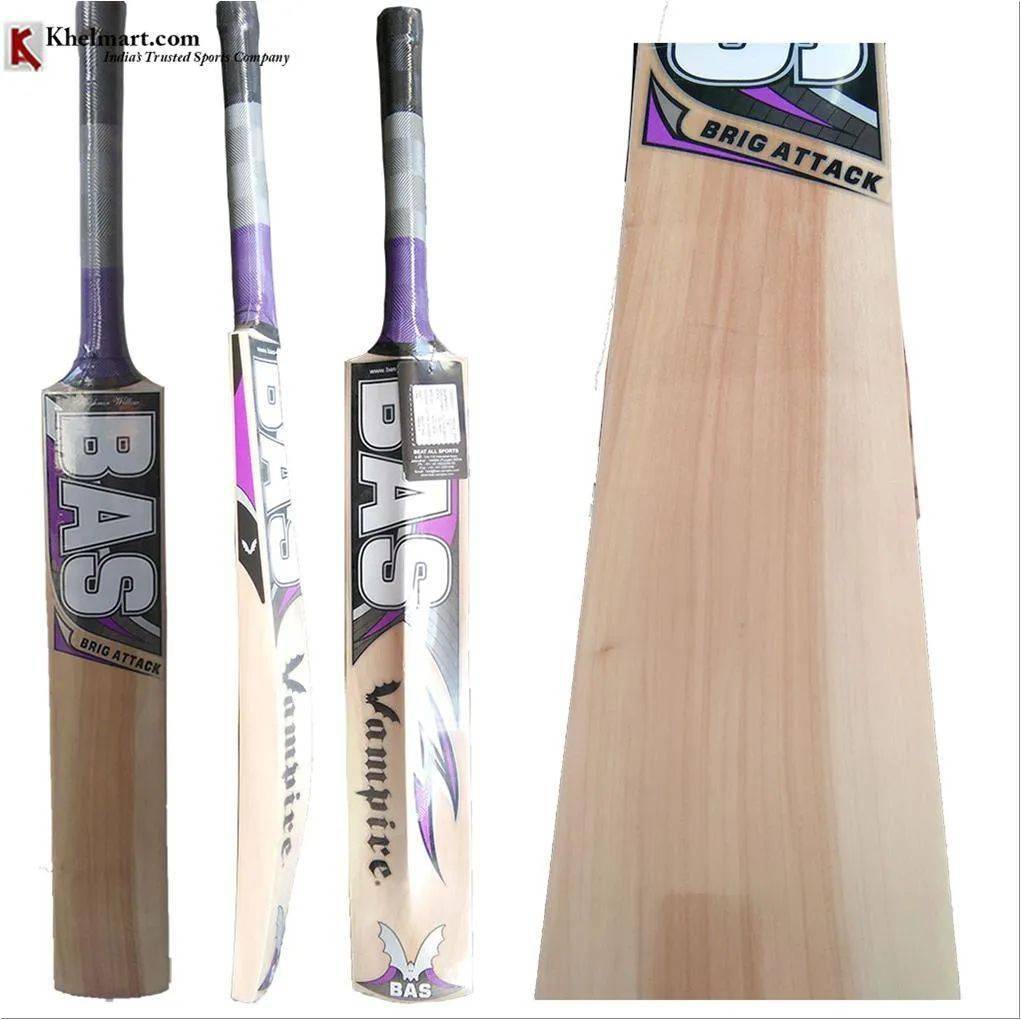 Bas Vampire Brig Attack Kashmir Willow Cricket Bat