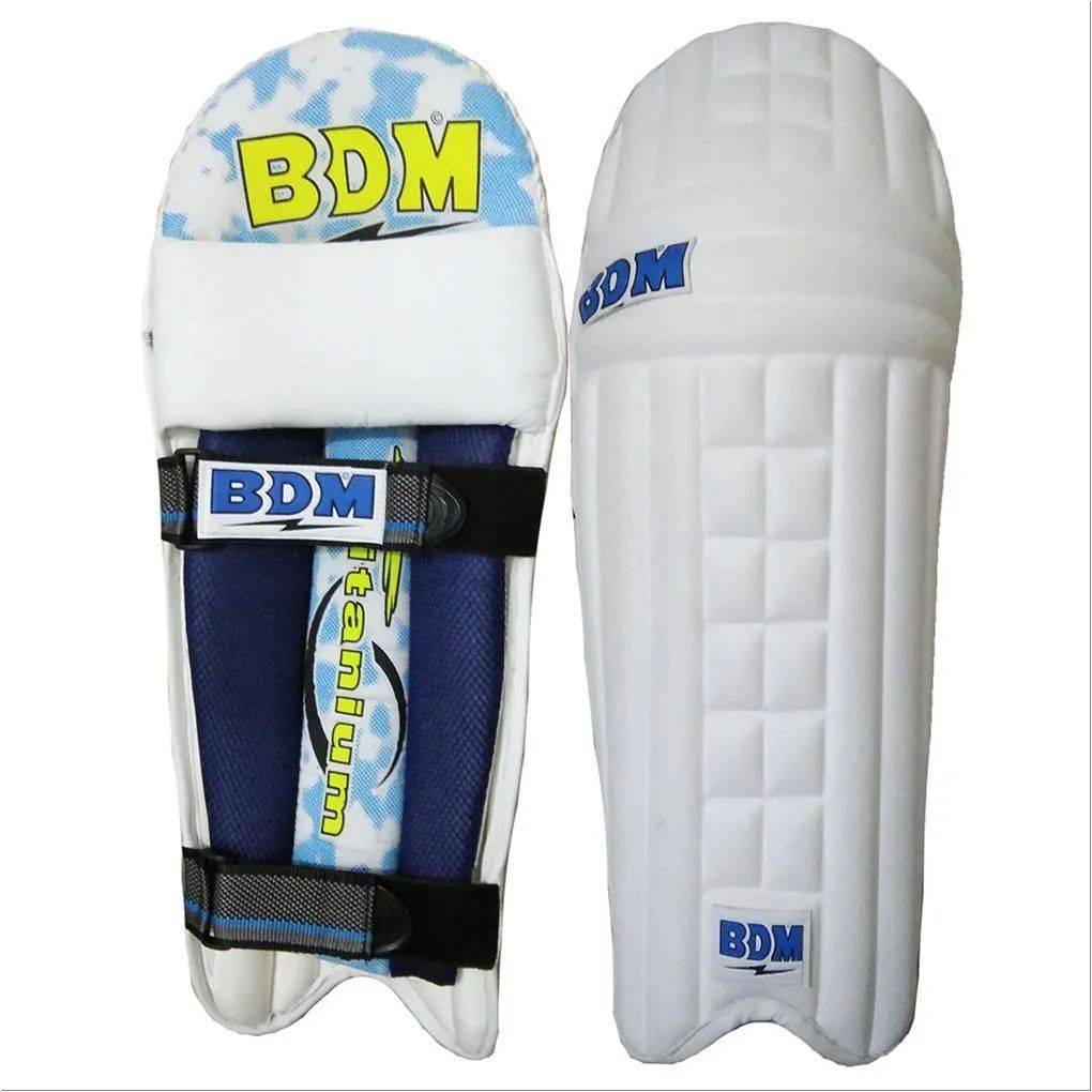 BDM Titanium Cricket Batting Pads