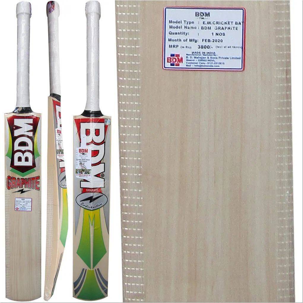 BDM Graphite English Willow Cricket Bat