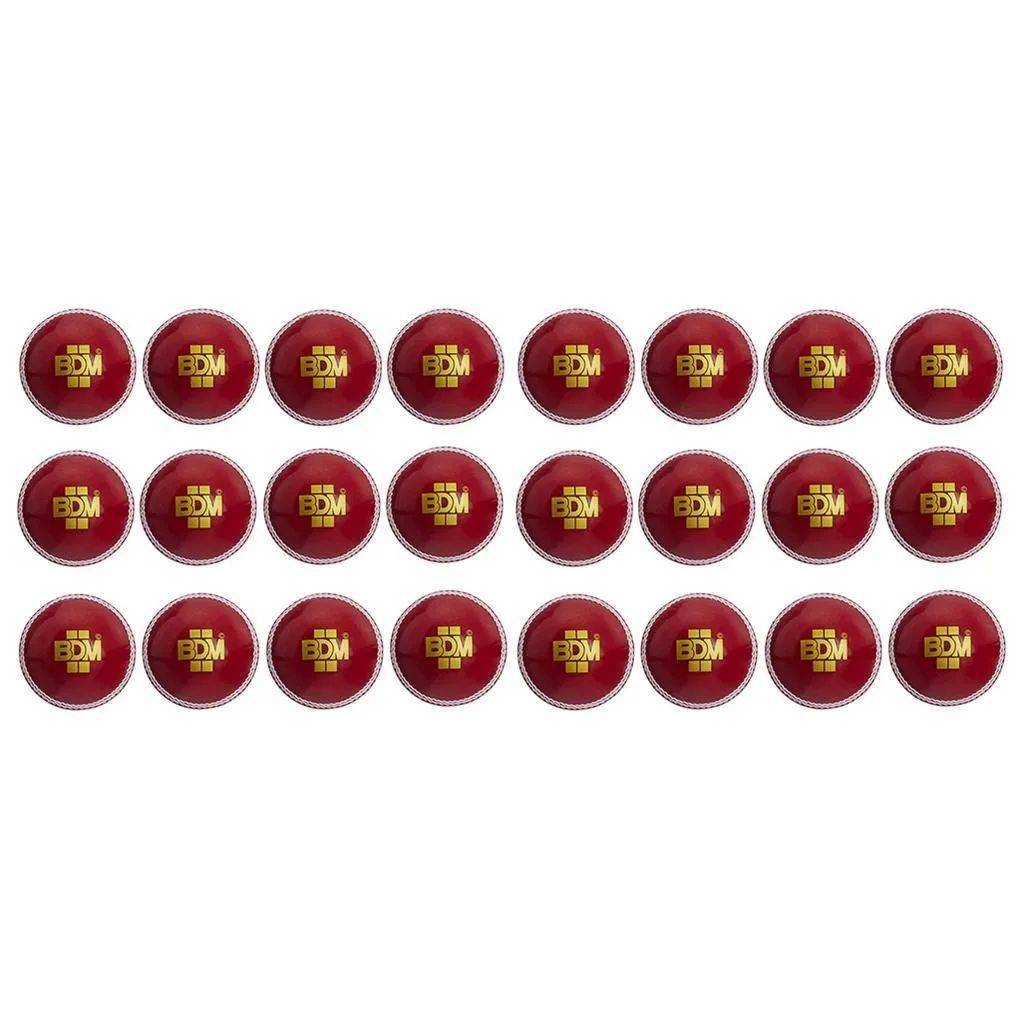 BDM Synthetic Incredible Hand Stitched Cricket Ball 24 Ball Set