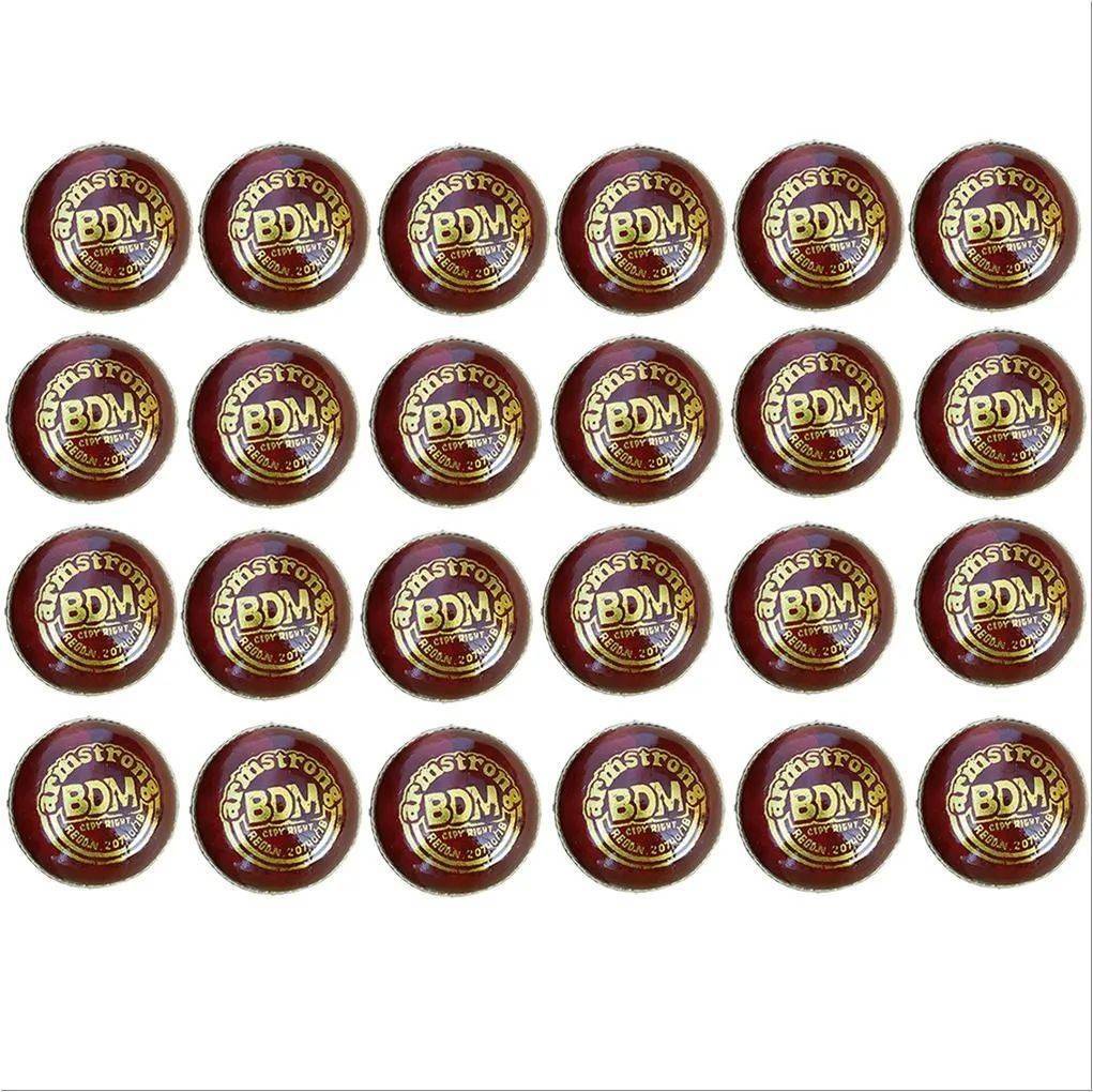 BDM Armstrong Cricket Ball 24 Ball Set Red