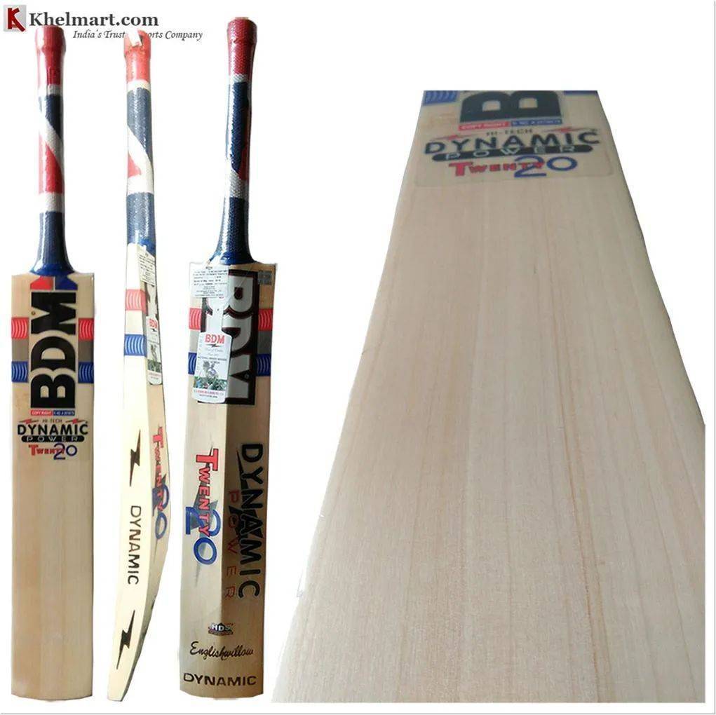 BDM Dynamic Power 20 20 English Willow Cricket Bat