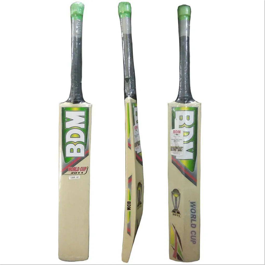 BDM World Cup Synthetic Armoured English Willow Cricket Bat Standard Size