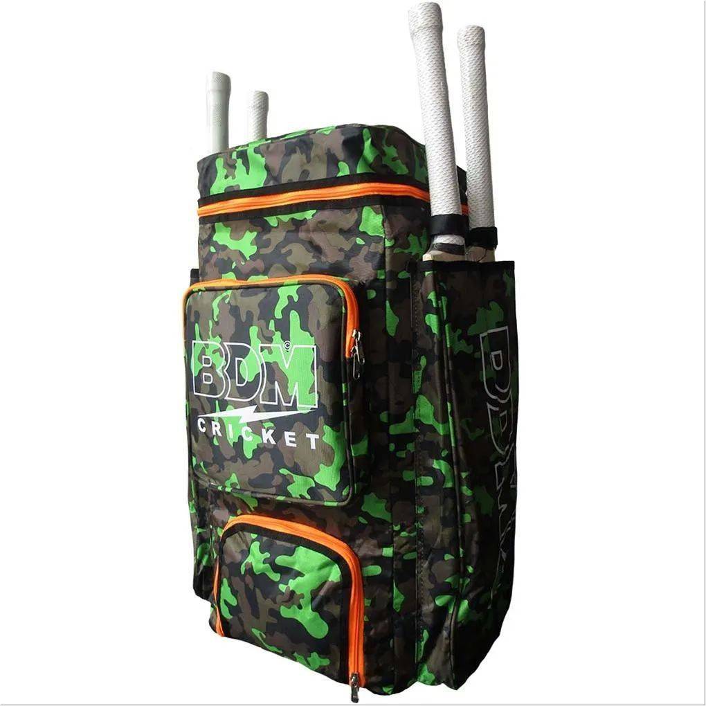 BDM Duffle Pro Cricket Kit Bag Army Color