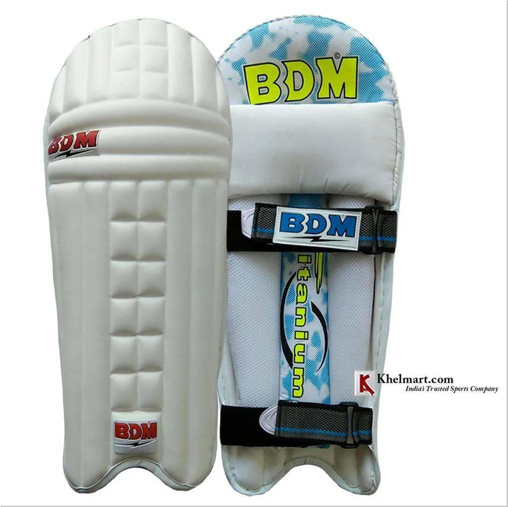 BDM Titanium Wicket Keeping Pads