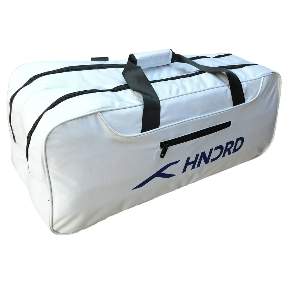 Hundred HBCK-6M069 Badminton Kit Bag White Colour